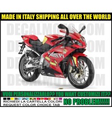RS 125 2007 REPLICA SPAINS N1 LIVREA COMPATIBILE
